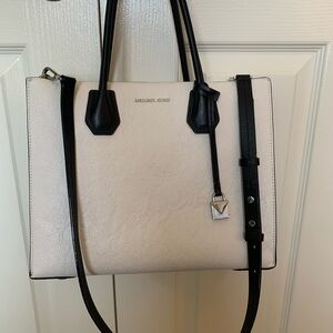 Michael Kors large Mercer accordion crossbody tote